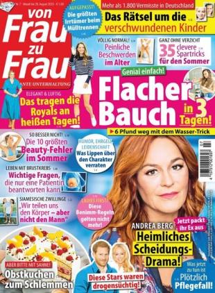 von Frau zu Frau - 26 Juli 2023