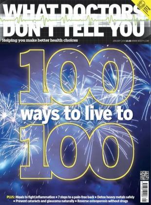 What Doctors Don't Tell You - December 2013