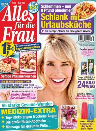 Alles fur die Frau - 25 August 2023