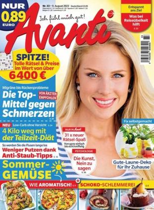 Avanti - 9 August 2023