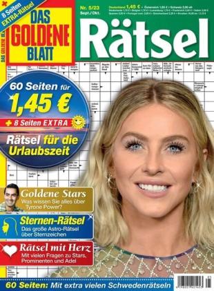 Das Goldene Blatt-Ratsel - September-Oktober 2023