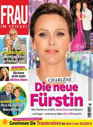 Frau im Spiegel - 9 August 2023