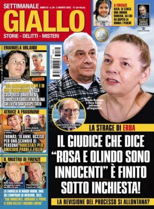 Giallo - 2 Agosto 2023