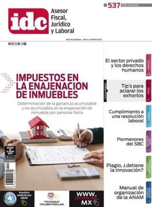 IDC Asesor Fiscal Juridico y Laboral - 31 Julio 2023