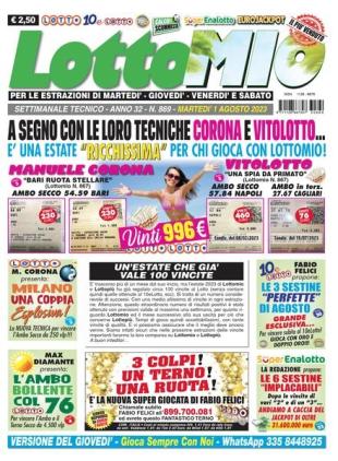 Lottomio - 1 Agosto 2023