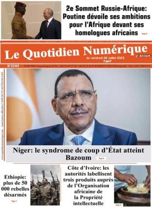 Quotidien Numerique d'Afrique - 28 juillet 2023