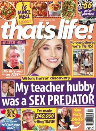 that's life! Australia - Issue 35 - August 31 2023
