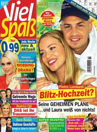 Viel Spass - 9 August 2023