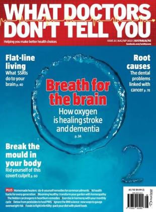 What Doctors Don't Tell You Australia New Zealand - Issue 25 - August-September 2023