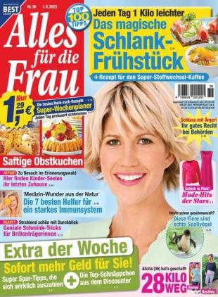 Alles fur die Frau - 1 September 2023