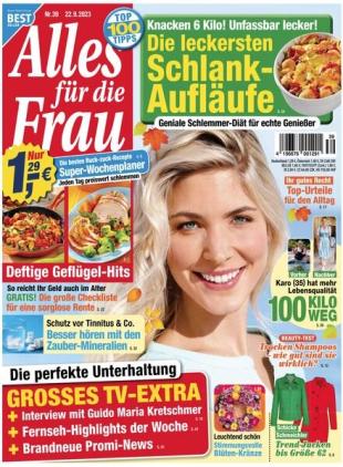 Alles fur die Frau - 22 September 2023