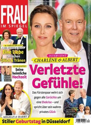 Frau im Spiegel - 20 September 2023