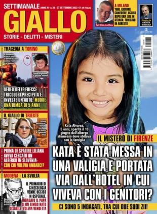 Giallo - 27 Settembre 2023