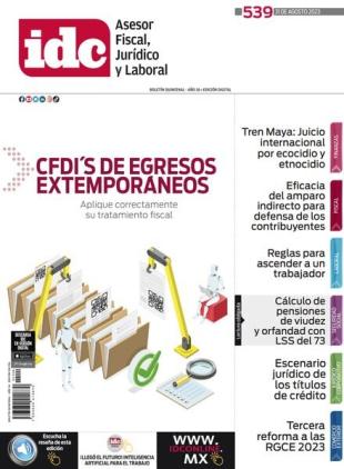 IDC Asesor Fiscal Juridico y Laboral - 31 Agosto 2023