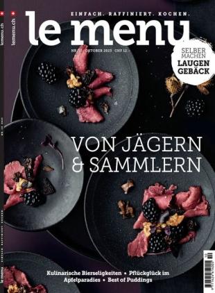 le menu - Oktober 2023