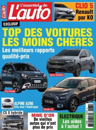 L'Essentiel de l'Auto - Octobre-Decembre 2023