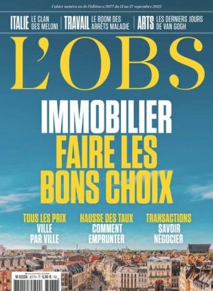 L'Obs - 21 Septembre 2023