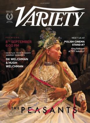 Variety - Toronto Int'l Film Festival Day 1 - September 7 2023