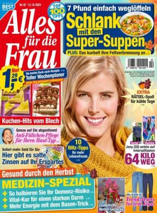 Alles fur die Frau - 13 Oktober 2023