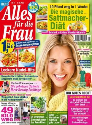 Alles fur die Frau - 6 Oktober 2023