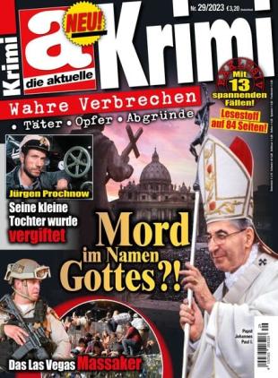 Die Aktuelle Krimi - 10 Oktober 2023