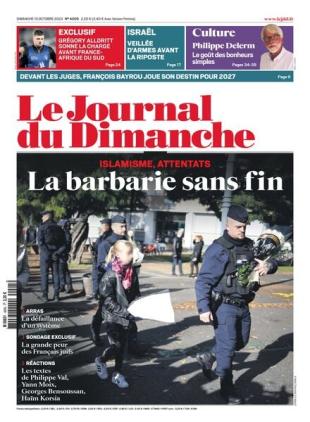 Le Journal du dimanche - 15 Octobre 2023