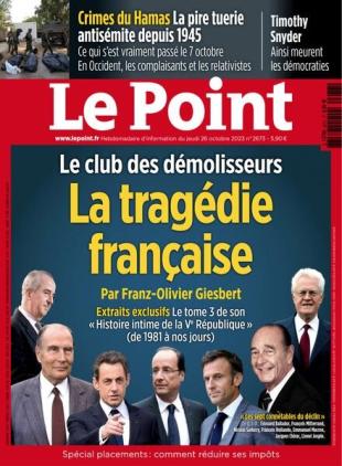 Le Point - 26 Octobre 2023
