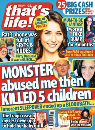 that's life! UK - 26 October 2023