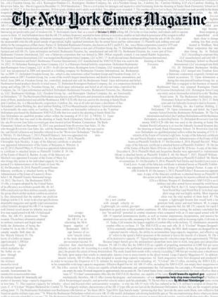 The New York Times Magazine - 01 October 2023