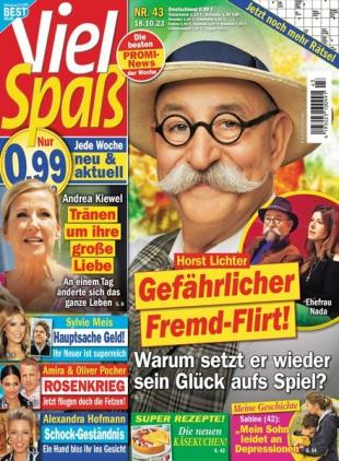 Viel Spass - 18 Oktober 2023