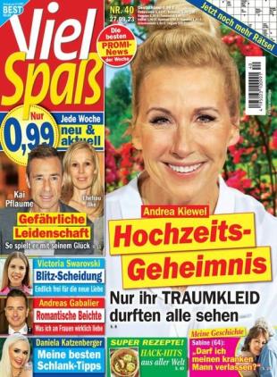 Viel Spass - 27 September 2023