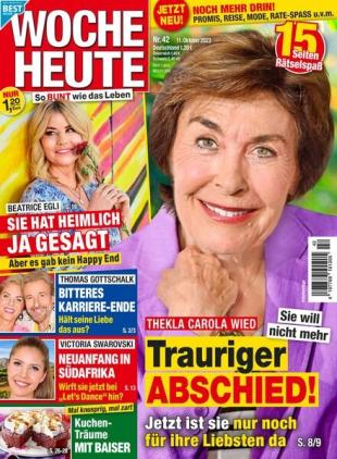 Woche Heute - 11 Oktober 2023