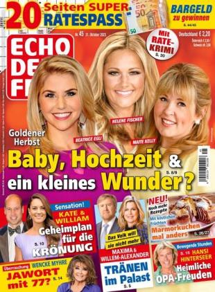 Echo der Frau - 31 Oktober 2023