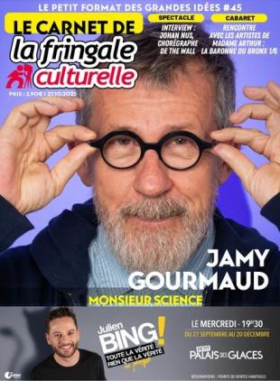 Le Carnet de La Fringale Culturelle - 27 Octobre 2023