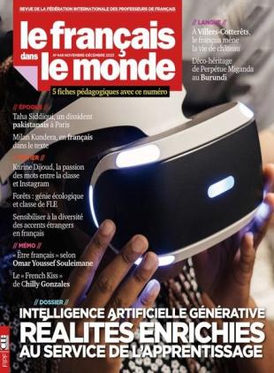Le francais dans le monde - Novembre-Decembre 2023