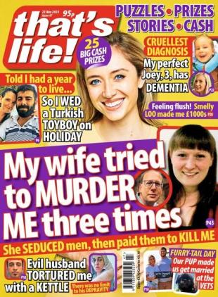 that's life! UK - 23 November 2023