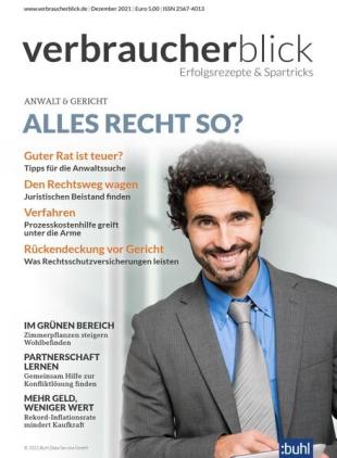 verbraucherblick - Dezember 2021