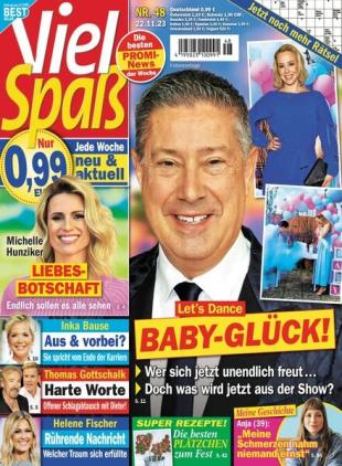 Viel Spass - 22 November 2023