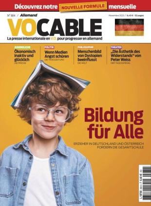 Vocable Allemand - Novembre 2023