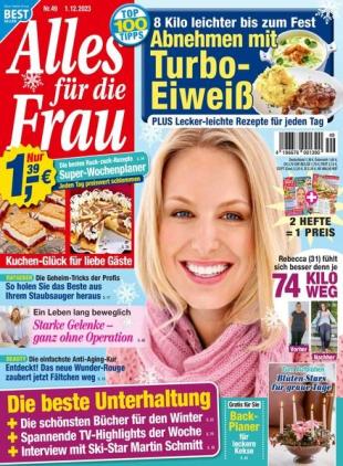 Alles fur die Frau - 1 Dezember 2023