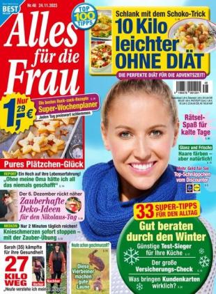 Alles fur die Frau - 24 November 2023