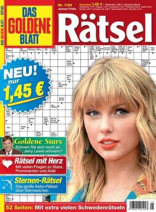 Das Goldene Blatt-Ratsel - Januar 2024