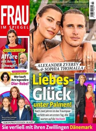 Frau im Spiegel - 13 Dezember 2023