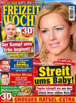 Freizeitwoche - 29 November 2023