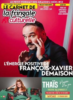 Le Carnet de La Fringale Culturelle - 23 Decembre 2023