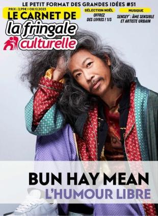 Le Carnet de La Fringale Culturelle - 9 Decembre 2023