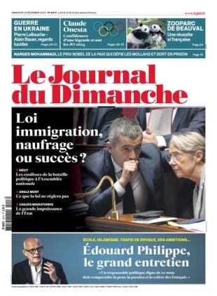 Le Journal du dimanche - 10 Decembre 2023