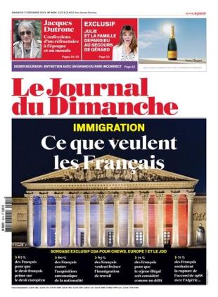 Le Journal du dimanche - 17 Decembre 2023