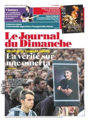 Le Journal du dimanche - 26 Novembre 2023