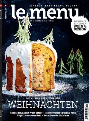 le menu - Dezember 2023